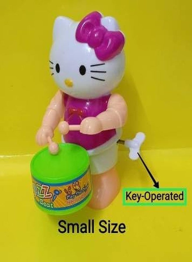 PRIMEFAIR Cute Drummer Key Operated Toy with Drumming and Dancing Action for Kids Baby Rattle Toys Set Toddler Kids - Image 3